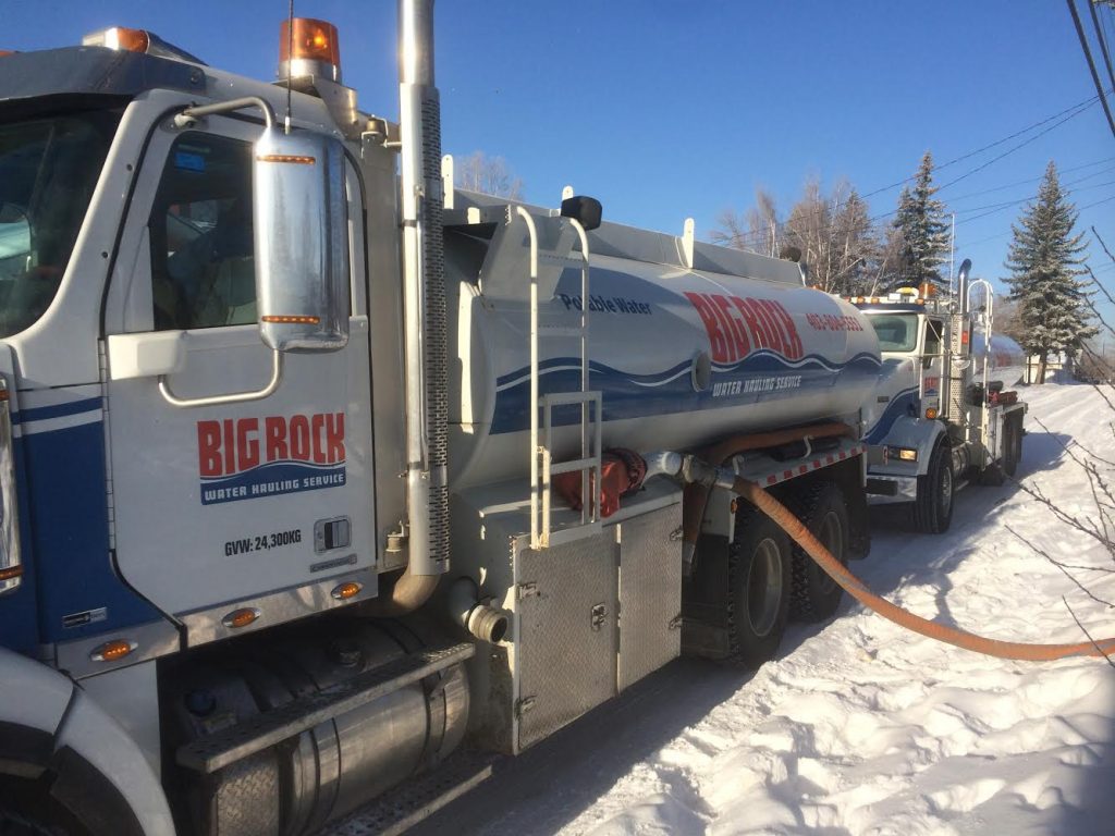 Skating Rink Flooding - Big Rock Water Hauling