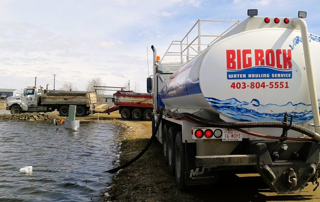 Commercial & Construction Water Hauling - Big Rock Water Hauling